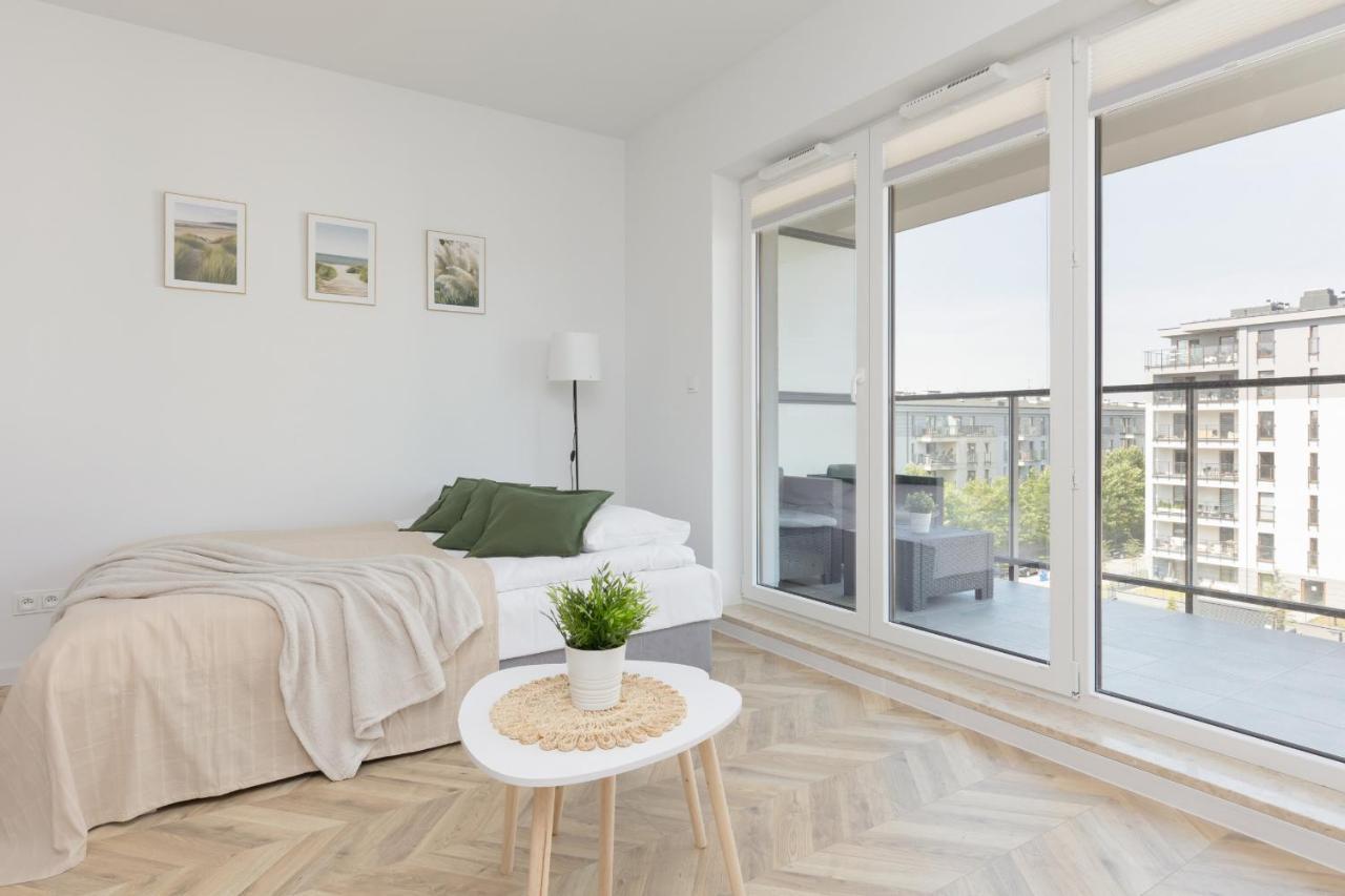 Ursus Sunny Studio For 4 Guests With Parking & Balcony By Noclegi Renters Βαρσοβία Εξωτερικό φωτογραφία