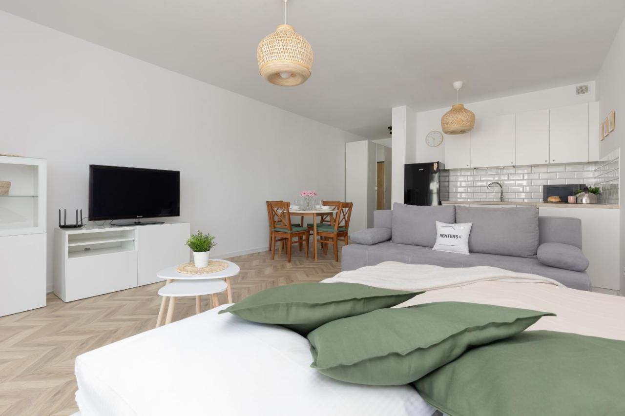 Ursus Sunny Studio For 4 Guests With Parking & Balcony By Noclegi Renters Βαρσοβία Εξωτερικό φωτογραφία