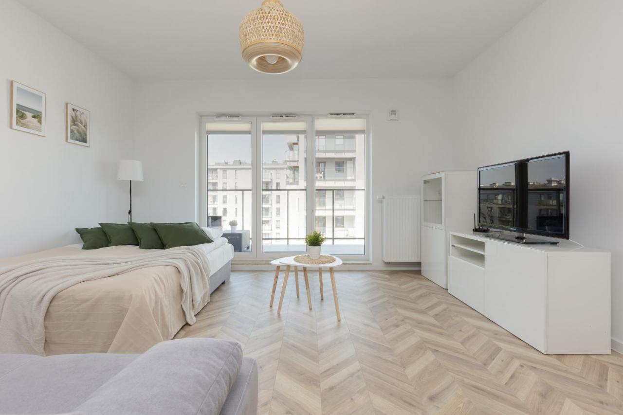 Ursus Sunny Studio For 4 Guests With Parking & Balcony By Noclegi Renters Βαρσοβία Εξωτερικό φωτογραφία