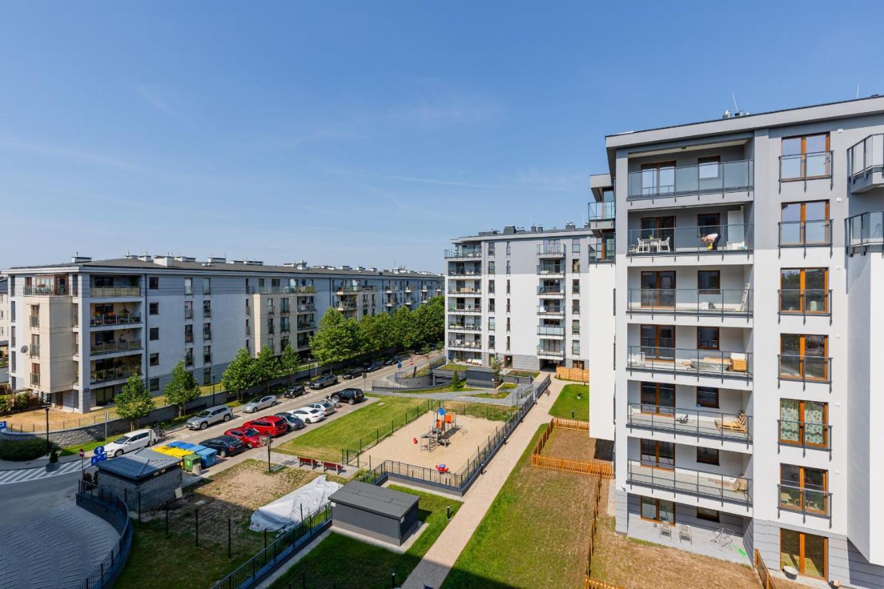 Ursus Sunny Studio For 4 Guests With Parking & Balcony By Noclegi Renters Βαρσοβία Εξωτερικό φωτογραφία